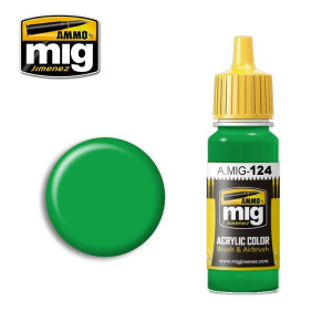 Peinture acrylique VERT CITRON 17ml Mig AMMO - MIG Jimenez A.MIG-0124 - 1