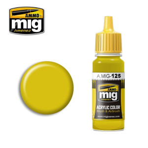 Peinture acrylique OR JAUNE (RLM 04 JAUNE) 17ml Mig AMMO - MIG Jimenez A.MIG-0125 - 1