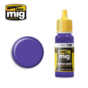 Peinture acrylique VIOLET 17ml Mig AMMO - MIG Jimenez A.MIG-0126 - 1