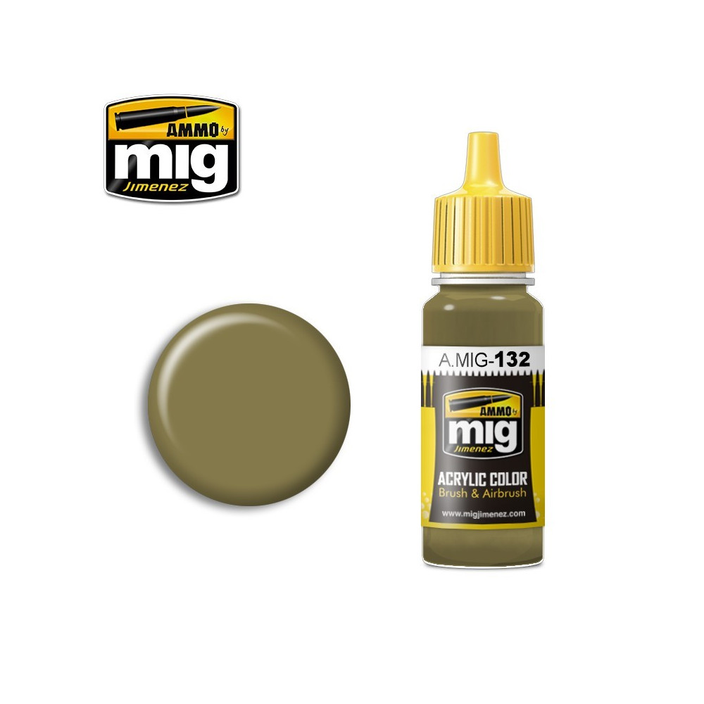 Peinture acrylique GRIS SABLE RÉEL IDF 73 17ml Mig AMMO - MIG Jimenez A.MIG-0132 - 1