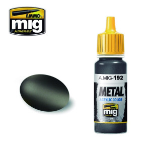 Peinture acrylique Métal Poli 17ml Mig AMMO - MIG Jimenez A.MIG-0192 - 1