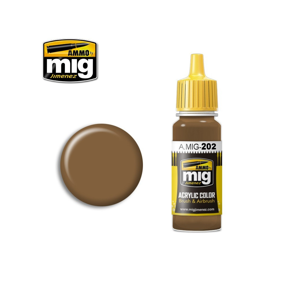 Peinture acrylique FS 30219 BRONZE 17ml Mig AMMO - MIG Jimenez A.MIG-0202 - 1