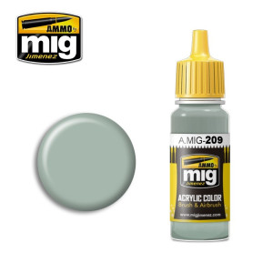 Peinture acrylique FS 36495 GRIS CLAIR 17ml Mig AMMO - MIG Jimenez A.MIG-0209 - 1