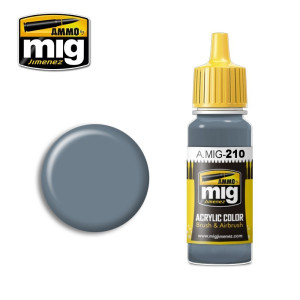 Peinture acrylique FS35237 BLEU GRIS AMT-11 17ml Mig AMMO - MIG Jimenez A.MIG-0210 - 1