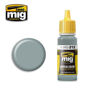 Peinture acrylique FS 26373 GRIS ARGENT 17ml Mig AMMO - MIG Jimenez A.MIG-0212 - 1