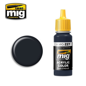 Peinture acrylique FS 25042 BLEU MARIN (ANA 606) 17ml Mig AMMO - MIG Jimenez A.MIG-0227 - 1