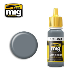 Peinture acrylique FS 35164 BLEU INTERMÉDIAIRE (ANA 608) 17ml Mig AMMO - MIG Jimenez A.MIG-0228 - 1