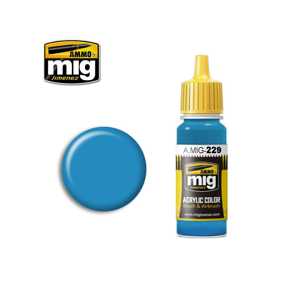 Peinture acrylique FS 15102 BLEU GRIS FONCÉ 17ml Mig AMMO - MIG Jimenez A.MIG-0229 - 1