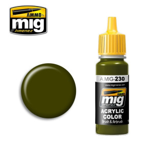 Peinture acrylique RLM 82 VERT CAMO 17ml Mig AMMO - MIG Jimenez A.MIG-0230 - 1