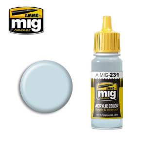 Peinture acrylique RLM 65 BLEU CLAIR 17ml Mig AMMO - MIG Jimenez A.MIG-0231 - 1