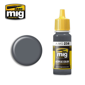 Peinture acrylique FS36152 GRIS FONCÉ AMT-12 17ml Mig AMMO - MIG Jimenez A.MIG-0235 - 1