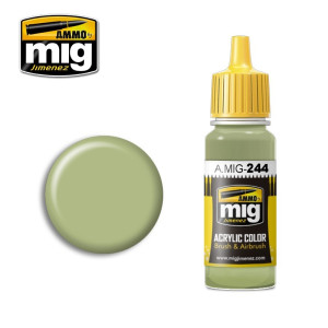 Peinture acrylique VERT D'OEUF DE CANARD (BS 216) 17ml Mig AMMO - MIG Jimenez A.MIG-0244 - 1