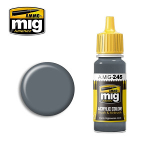 Peinture acrylique GRIS OCÉAN (BS 629) 17ml Mig AMMO - MIG Jimenez A.MIG-0245 - 1