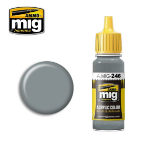 Peinture acrylique GRIS MER MOYEN (BS 637) 17ml Mig AMMO - MIG Jimenez A.MIG-0246 - 1