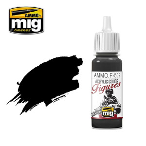 Peinture acrylique CONTOUR NOIR 17ml Mig AMMO - MIG Jimenez A.MIG-F502 - 1