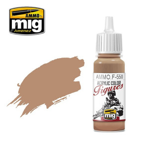 Peinture acrylique TON DE PEAU CHAUD 17ml Mig AMMO - MIG Jimenez A.MIG-F550 - 1