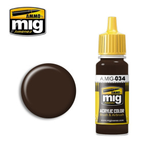 Peinture acrylique Traces de Rouille 17ml Mig AMMO - MIG Jimenez A.MIG-0034 - 1