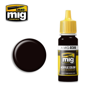 Peinture acrylique PISTES SOMBRE 17ml Mig AMMO - MIG Jimenez A.MIG-0035 - 1