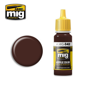 Peinture acrylique ROUILLE VIEILLE 17ml Mig AMMO - MIG Jimenez A.MIG-0042 - 1