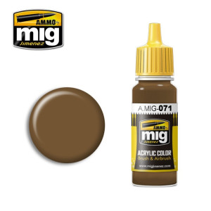 Peinture acrylique KAKI 17ml Mig AMMO - MIG Jimenez A.MIG-0071 - 1