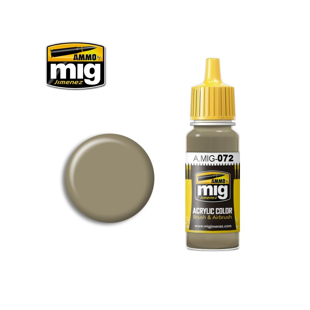 Peinture acrylique POUSSIÈRE 17ml Mig AMMO - MIG Jimenez A.MIG-0072 - 1