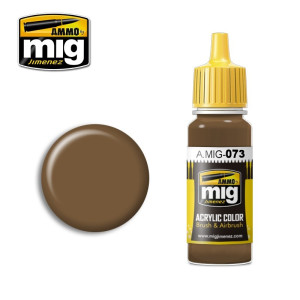 Peinture acrylique TERRE 17ml Mig AMMO - MIG Jimenez A.MIG-0073 - 1