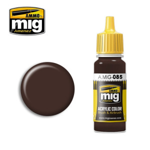 Peinture acrylique MARRON OTAN 17ml Mig AMMO - MIG Jimenez A.MIG-0085 - 1