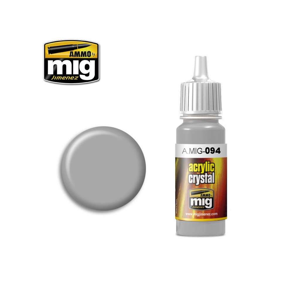 Peinture acrylique VERRE EN CRYSTAL 17ml Mig AMMO - MIG Jimenez A.MIG-0094 - 1