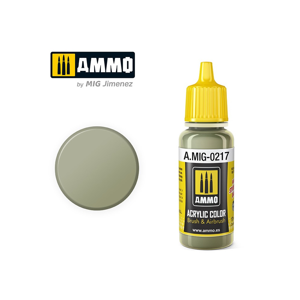 Peinture acrylique ARDOISE VERTE (RLM 02) 17ml Mig AMMO - MIG Jimenez A.MIG-0217 - 1