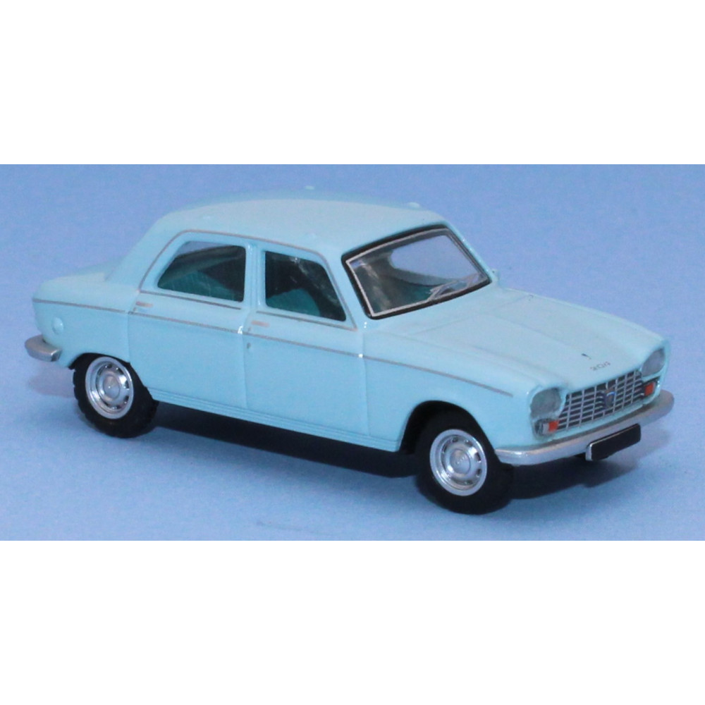 SAI 6251 Peugeot 204 berline 1968, bleu pastel Sai Sai_6251 - 1