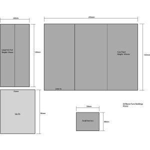 Metcalfe PO252 Maquette, Manoir bâtiment de ferme Metcalfe MET-PO252 - 3