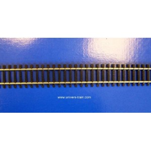 Jouef Hornby R601 Rails droit longueur 335mm avec éclisses Jouef R601 - 1