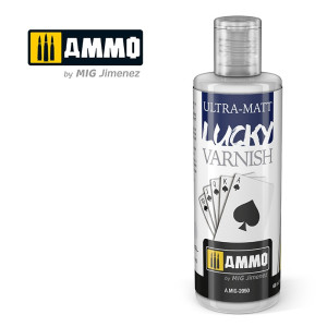 Peinture acrylique VERNIS ULTRA MAT LUCKY (60ml) Mig AMMO - MIG Jimenez A.MIG-2050 - 1