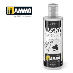 Peinture acrylique VERNIS MAT LUCKY (60ml) Mig AMMO - MIG Jimenez A.MIG-2051 - 1