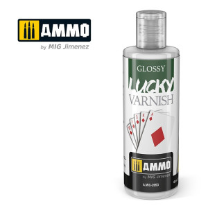 Peinture acrylique VERNIS BRILLANT LUCKY (60ml) Mig AMMO - MIG Jimenez A.MIG-2053 - 1