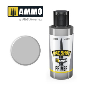 Peinture acrylique PRIMER Gris ONE SHOT (60ml) Mig AMMO - MIG Jimenez A.MIG-2024 - 1