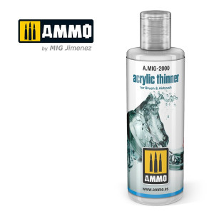 Diluant peinture acrylique (60ml) Mig AMMO - MIG Jimenez A.MIG-2000 - 1