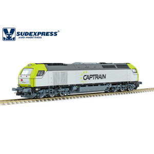 SudExpress S500121 Locomotive diesel Euro4000 335.001, Captrain Sudexpress Sud_S500121 - 4