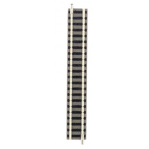 Fleischmann 9101 Rail droit avec ballast, longueur 111mm Fleischmann Fle_9101 - 1