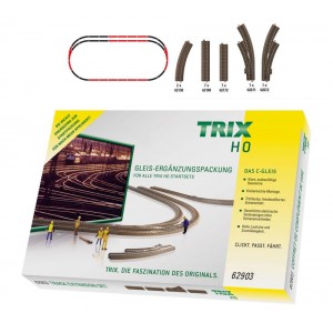 Trix 62903 Coffret de voies complémentaire C3 pour voie C Trix Trix_62903 - 1