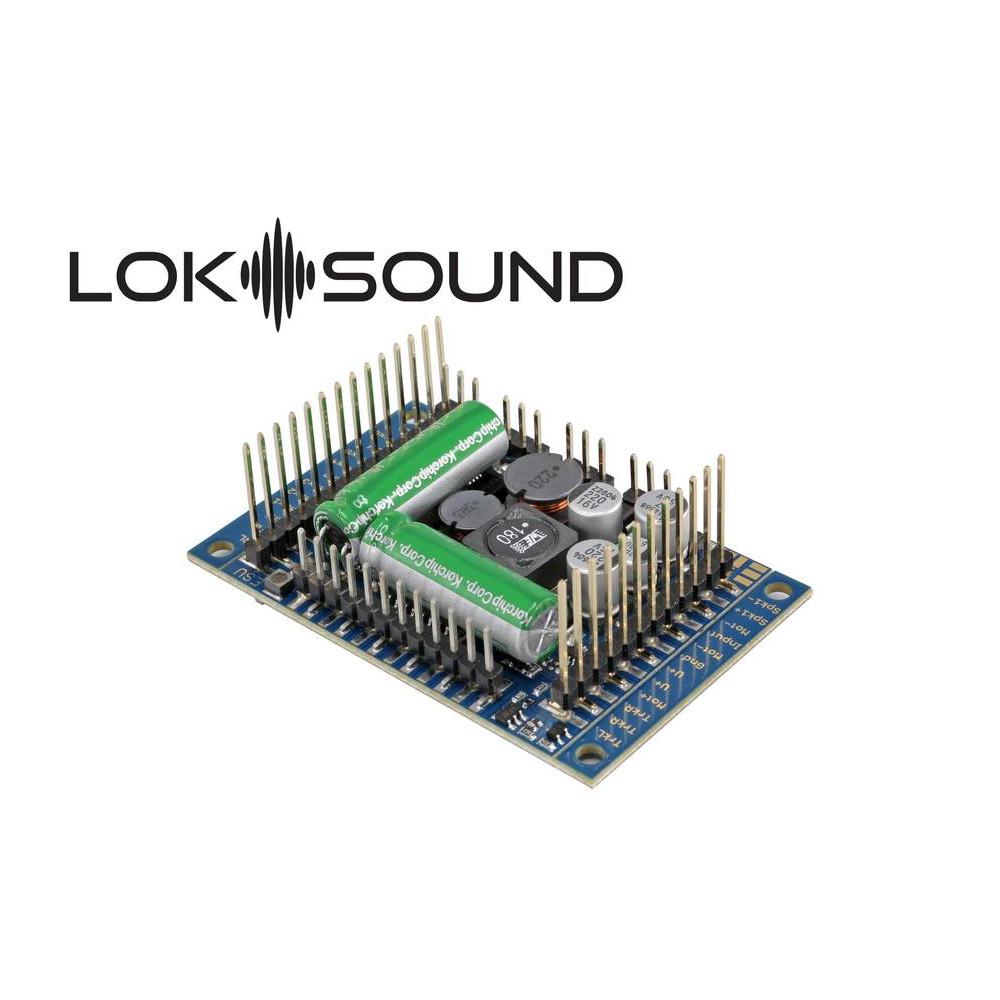 Esu 58515 Décodeur sonore vierge, DCC/MM/SX/M4, Loksound V5 XL, connecteurs broches Esu Esu_58515 - 1