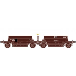 R37 HO41105 Couplage de wagons à ballast, SVwf 964149, SNCF, ep. III Rail 37 - R37 R37_HO41105 - 1
