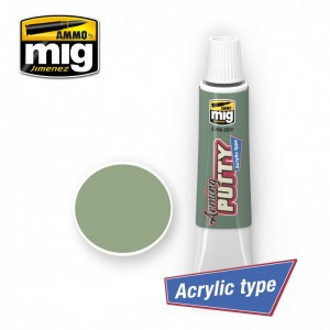 Mastic de rebouchage - Acrylique (20ml) Mig AMMO - MIG Jimenez A.MIG-2039 - 1