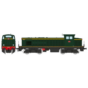 Ree Access JM007S Locomotive diesel 040 DE 532 Livrée d'origine, plaques en relief, SNCF, digitale sonore Ree Modeles JM-007.S -