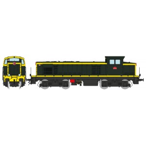 Ree Access JM008 Locomotive diesel BB 63792, vert 301, plaques en relief, SNCF Ree Modeles JM-008 - 4