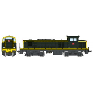 Ree Access JM014S Locomotive diesel BB 63010, Livrée vert 301, plaques en relief, SNCF, digitale sonore Ree Modeles JM-014.S - 4