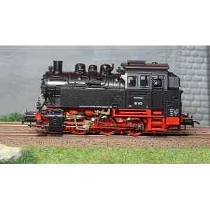 Roco 52208-SF Locomotive noire à vapeur série 80, DB, Digitale sonore, fumée Roco Roco_52208-SF - 2