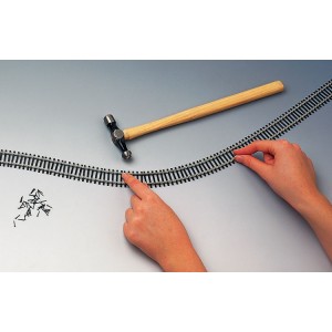 Jouef Hornby R621 Rail au mètre flexible Jouef R621 - 1