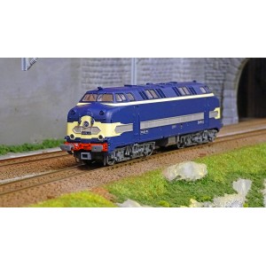 Mistral 23-03-S001 Locomotive diesel 060DB, 020, SNCF, bleu foncé, La Rochelle Mistral Train Models Mistral_23-03-S001 - 1