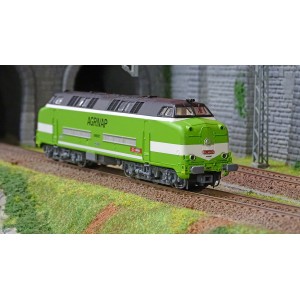 Mistral 23-03-G003 Locomotive diesel CC 65005, SNCF, vert clair, Agrivap, Ambert, digital sonore Mistral Train Models Mistral_23